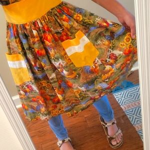 Hand made half apron